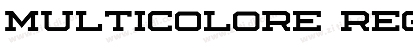 Multicolore Regular字体转换 Multicolore Regular字体转换